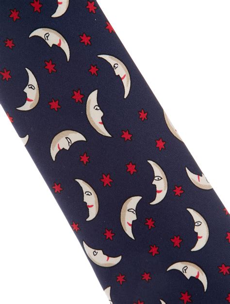 hermes moon tie|Hermes silk ties.